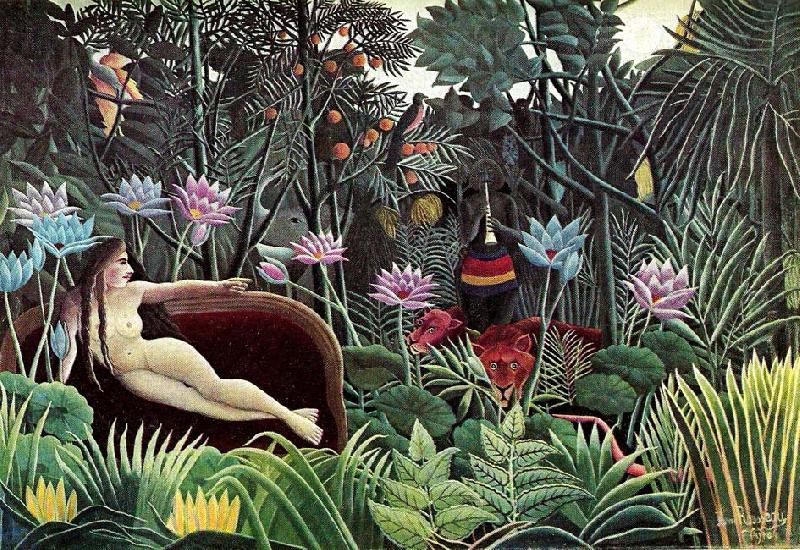 Henri Rousseau Yadwighas drom oil painting image